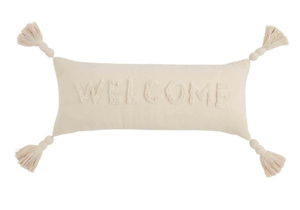 08157 Tufted Cotton Welcome Pillow