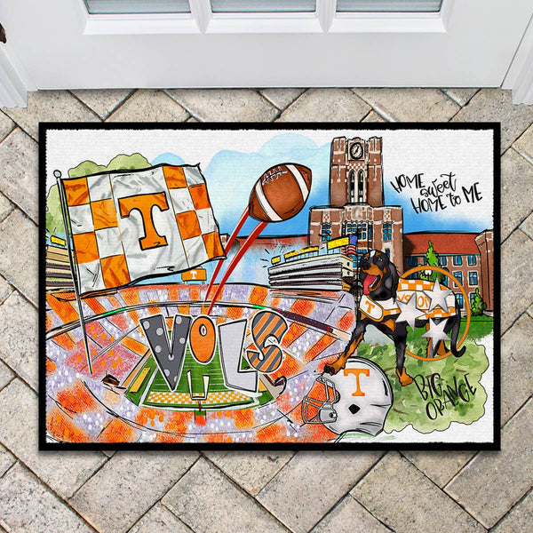 100270 Doormat-University of Tennessee Vols